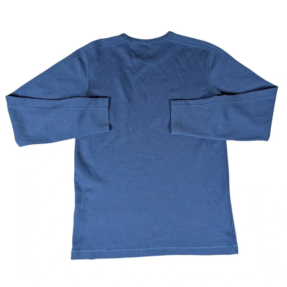 The North Face Mens Navy Blue Long Sleeve Crew Neck Base Layer Top S